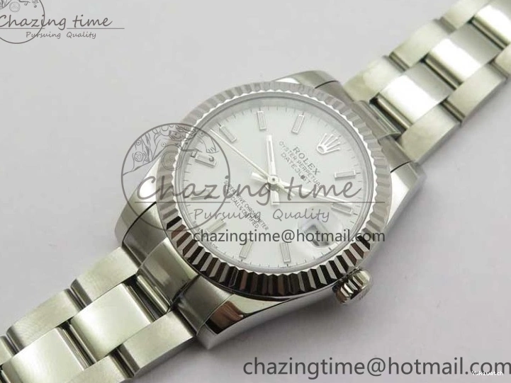 Dial Sticks Oyster White Bracelet Maker Best Edition BP 31mm Marker Datejust 278271 SS on 1227